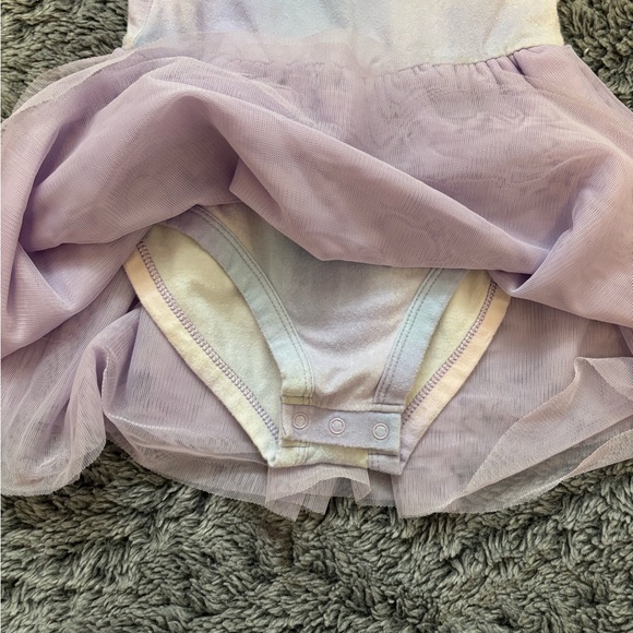 Lavender Layered Tulle Dress - Old Navy Tutu Bodysuit | 2T - Picture 3 of 4